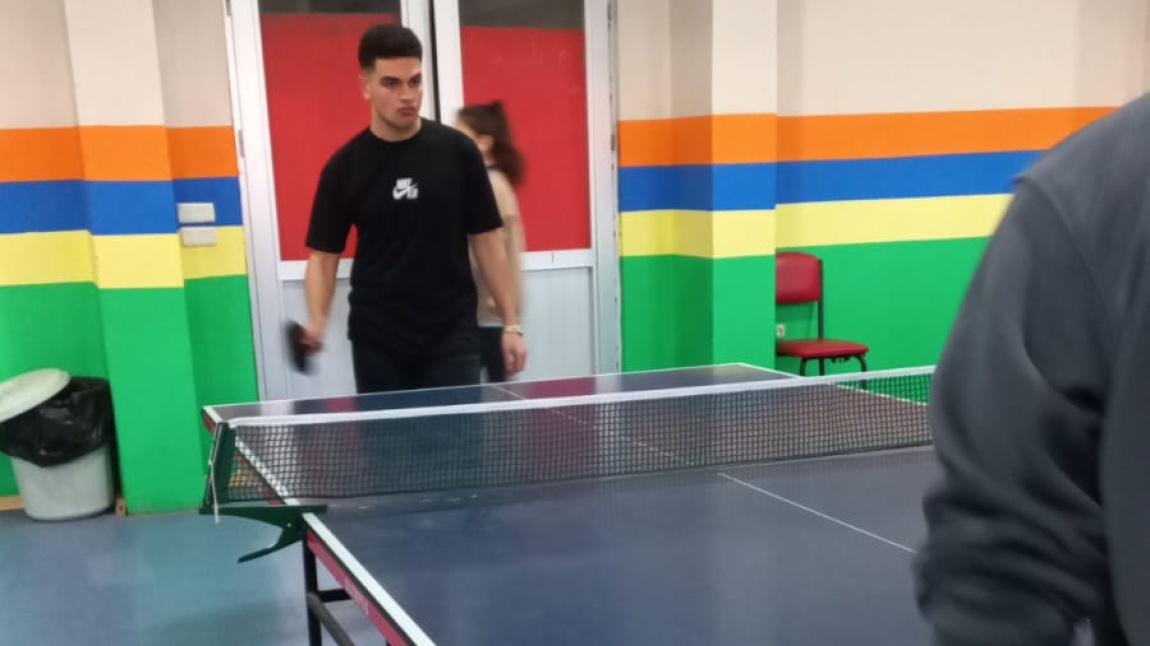 Liselerarası Cumhuriyet Bayramı Masa Tenisi Turnuvasına Katıldık